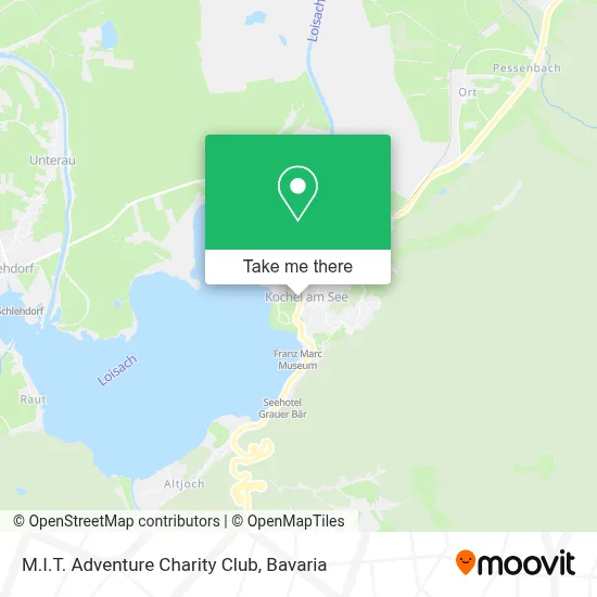 M.I.T. Adventure Charity Club map