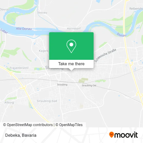 Debeka map