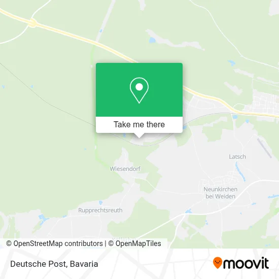 Deutsche Post map