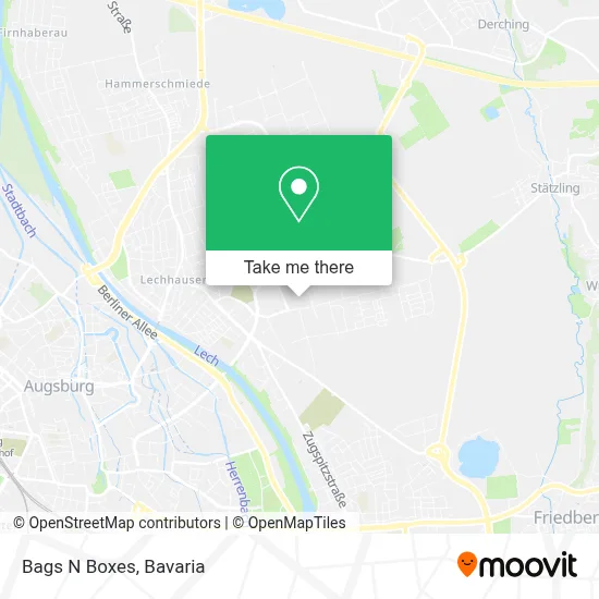Bags N Boxes map