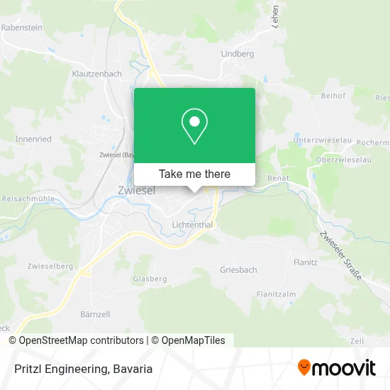 Pritzl Engineering map