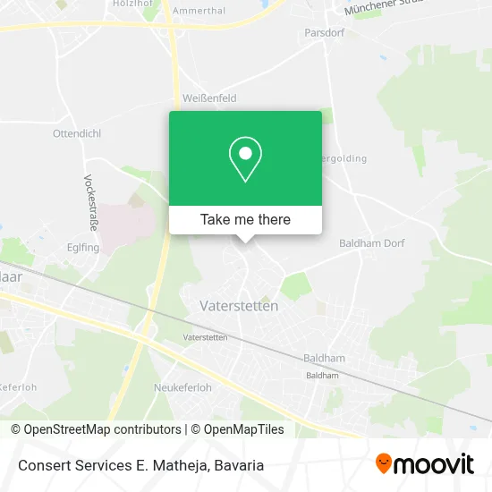 Consert Services E. Matheja map