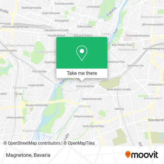 Magnetone map