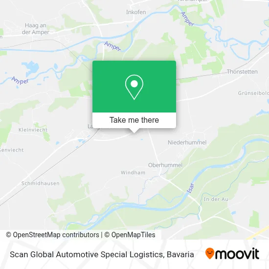 Scan Global Automotive Special Logistics map