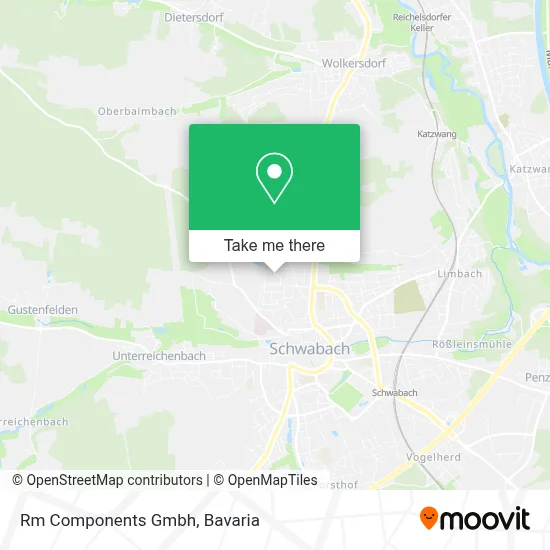 Rm Components Gmbh map