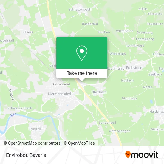 Envirobot map