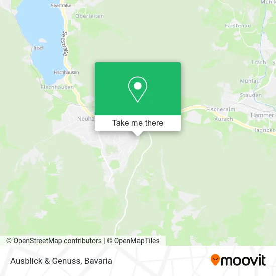 Ausblick & Genuss map