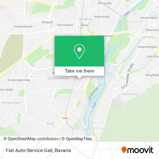 Fiat Auto-Service-Gall map