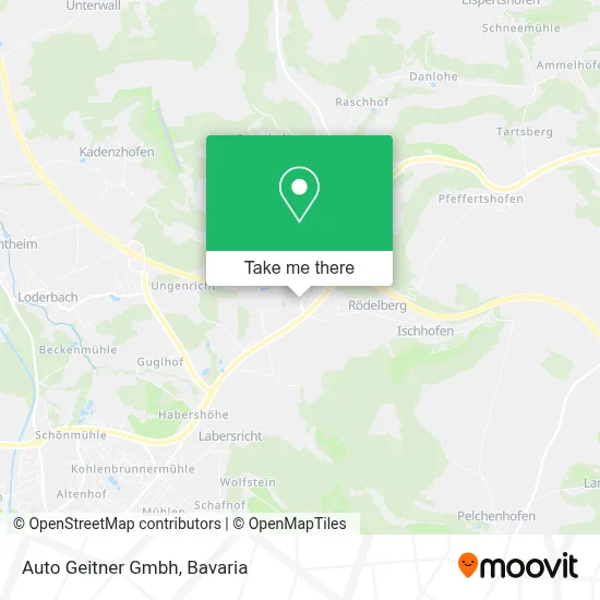 Auto Geitner Gmbh map