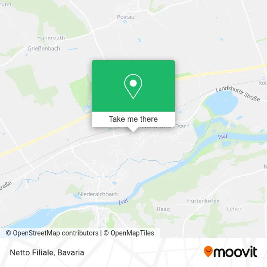 Netto Filiale map
