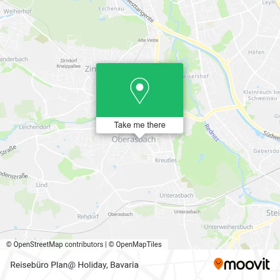 Reisebüro Plan@ Holiday map