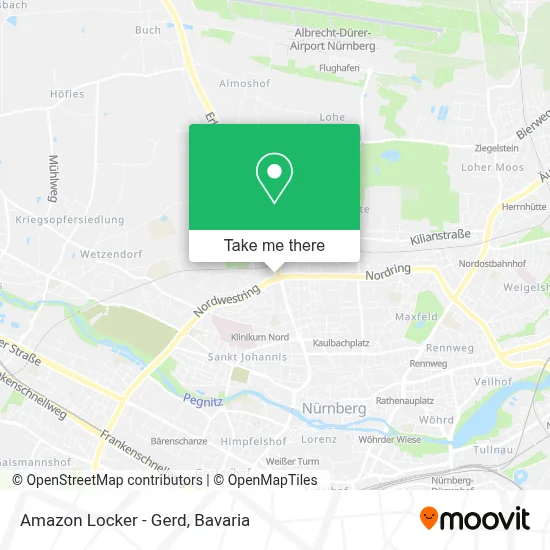 Amazon Locker - Gerd map