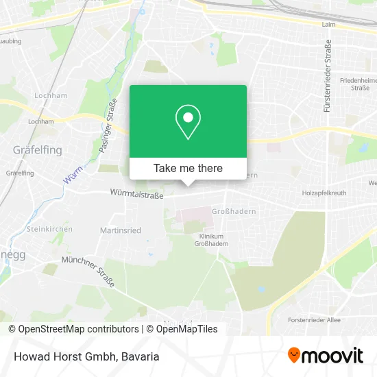 Howad Horst Gmbh map