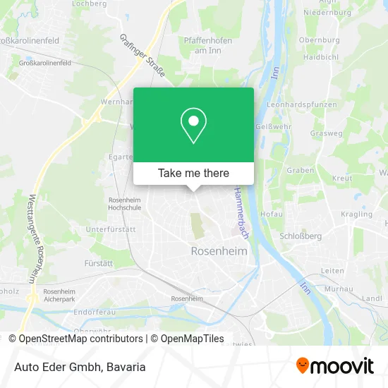 Auto Eder Gmbh map