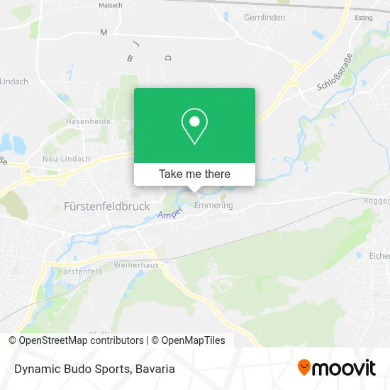 Dynamic Budo Sports map