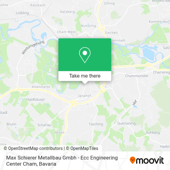 Max Schierer Metallbau Gmbh - Ecc Engineering Center Cham map