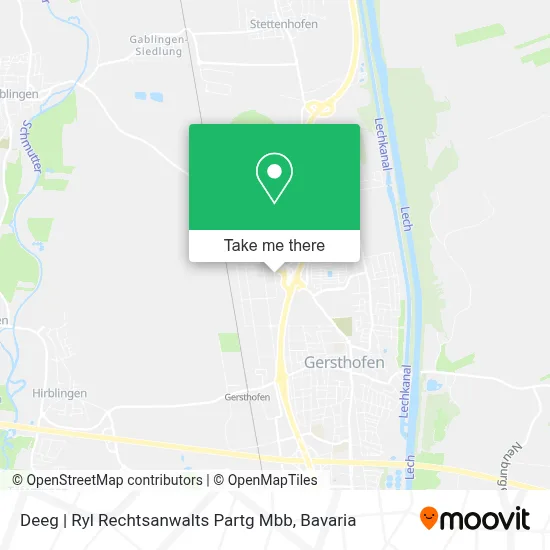 Deeg | Ryl Rechtsanwalts Partg Mbb map