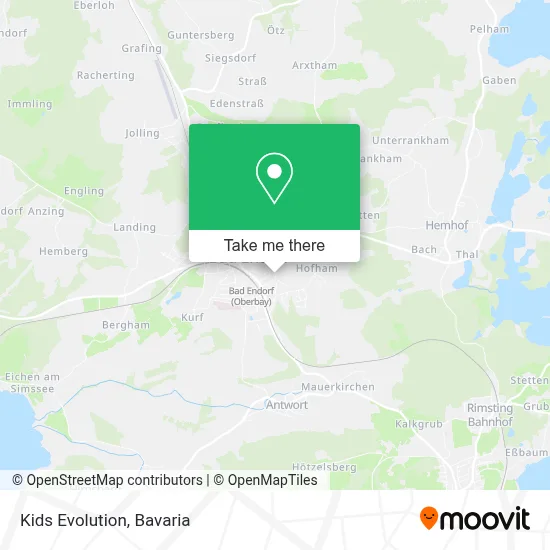Kids Evolution map