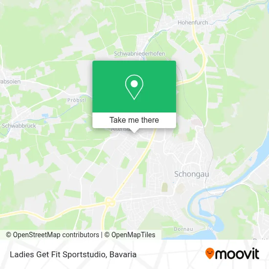 Ladies Get Fit Sportstudio map