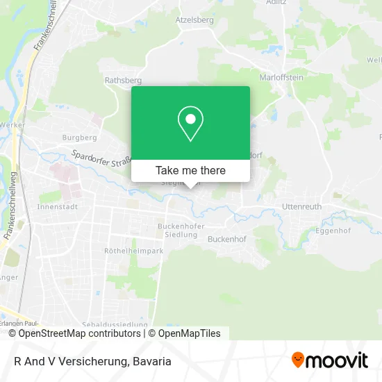 R And V Versicherung map