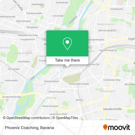 Phoenix Coaching map