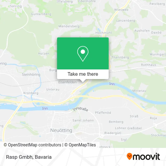 Rasp Gmbh map