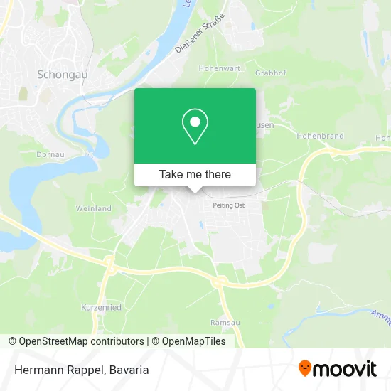 Hermann Rappel map