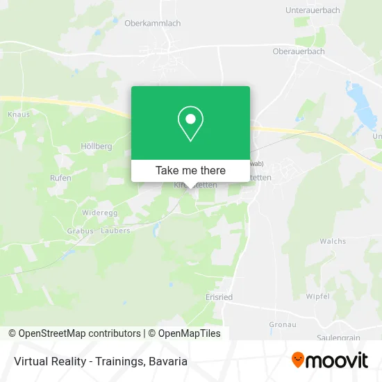Virtual Reality - Trainings map