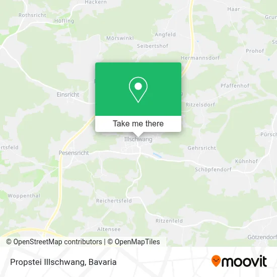 Propstei Illschwang map