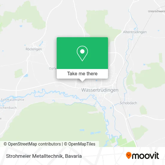 Strohmeier Metalltechnik map
