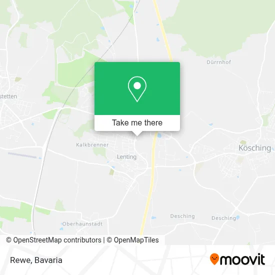 Rewe map