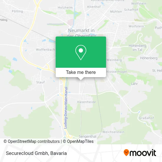 Securecloud Gmbh map