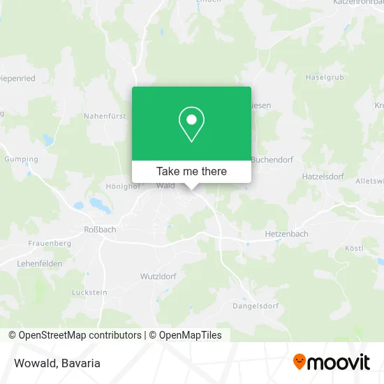 Wowald map