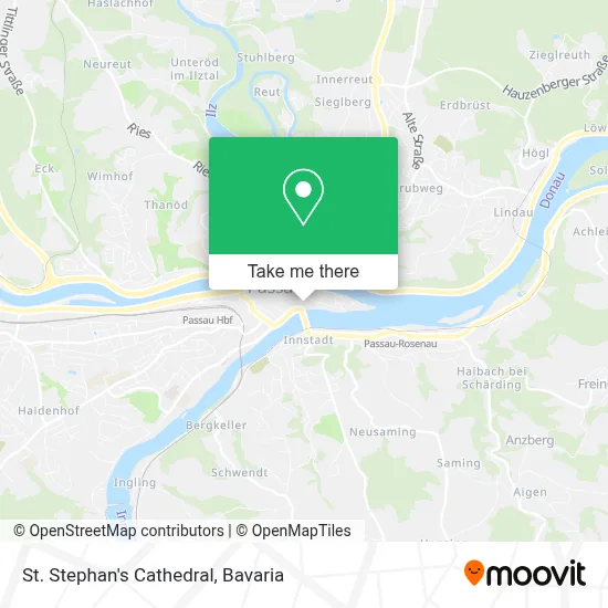 St. Stephan's Cathedral map