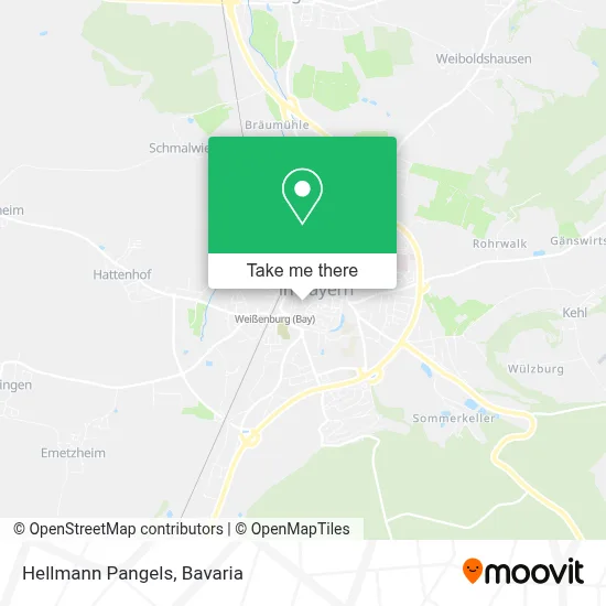 Hellmann Pangels map