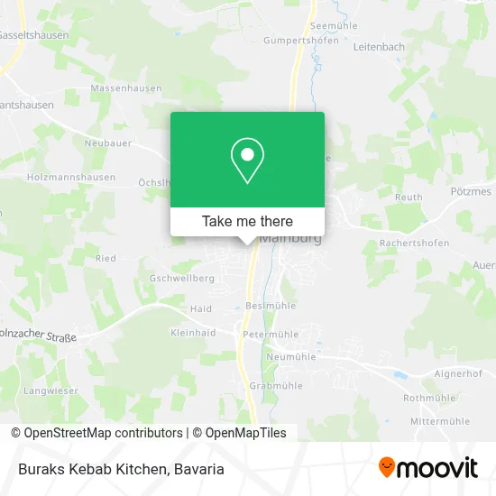 Buraks Kebab Kitchen map