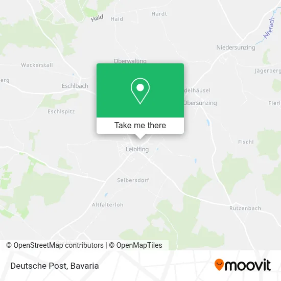 Deutsche Post map