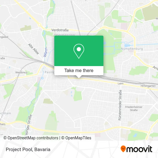 Project Pool map