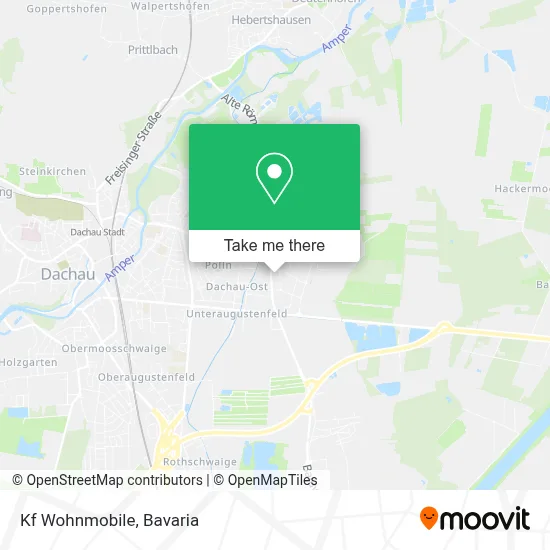 Kf Wohnmobile map
