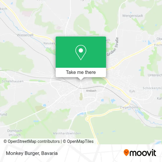 Monkey Burger map