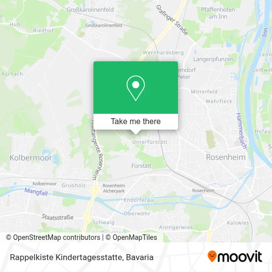 Rappelkiste Kindertagesstatte map