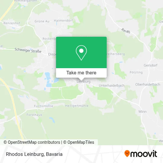Rhodos Leinburg map