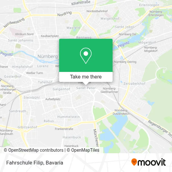 Fahrschule Filip map