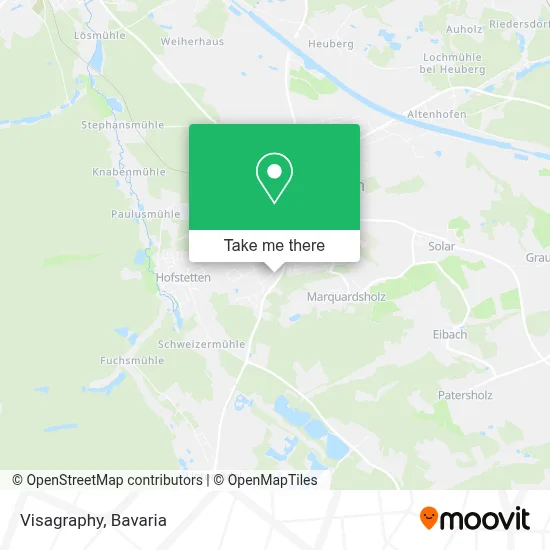 Visagraphy map