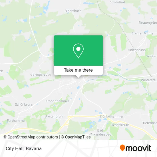 Rathaus map