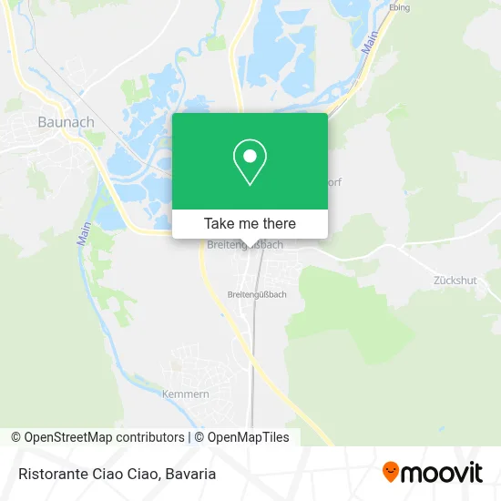 Ristorante Ciao Ciao map