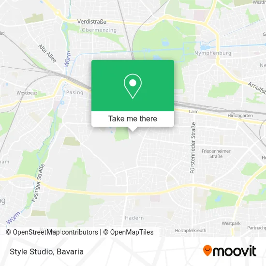 Style Studio map