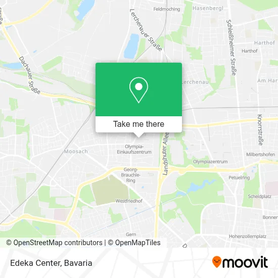 Edeka Center map