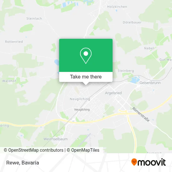Rewe map
