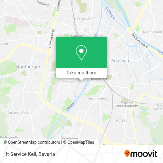 It-Service Keil map